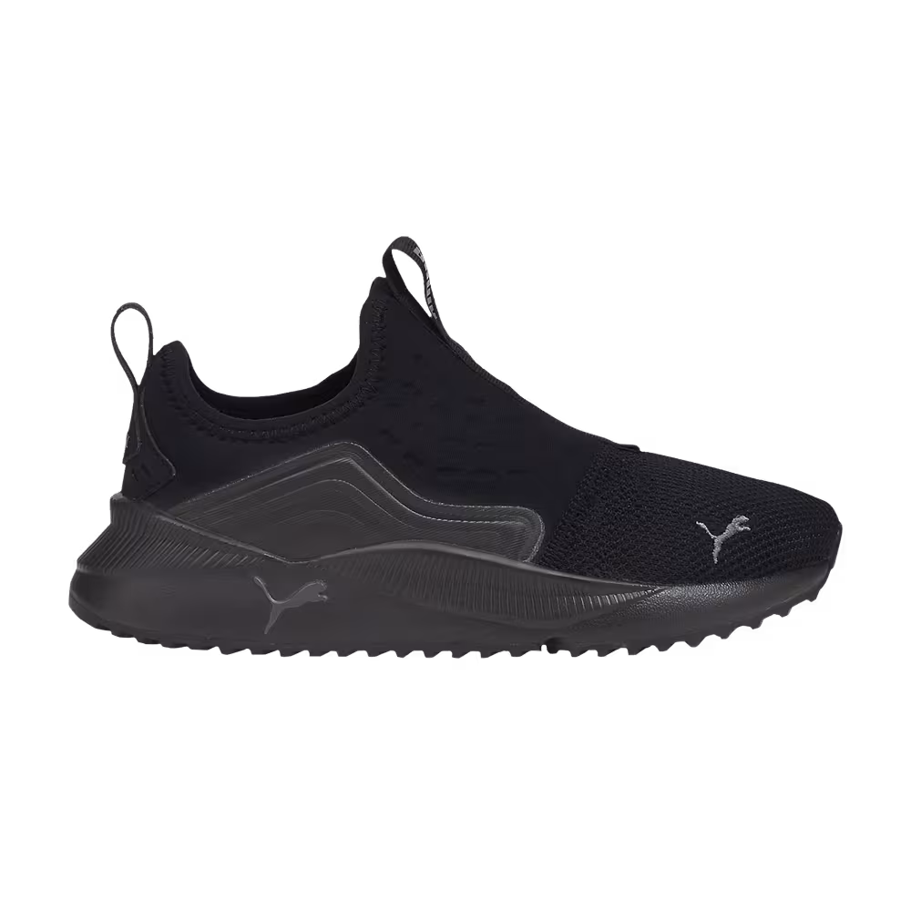 Puma Pacer Future Slip-On Big Kid Black Dark Shadow