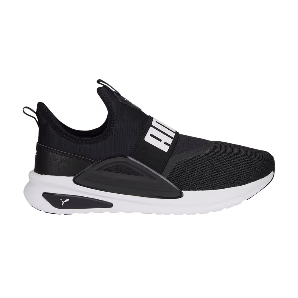 Puma Softride Enzo Evo Slip-On Black White