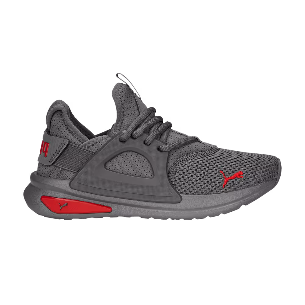 Puma Softride Enzo Evo Big Kid Medium Grey Red