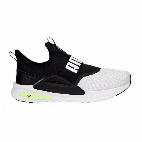 Puma Softride Enzo Evo Slip-On 'Black White Fast Yellow'