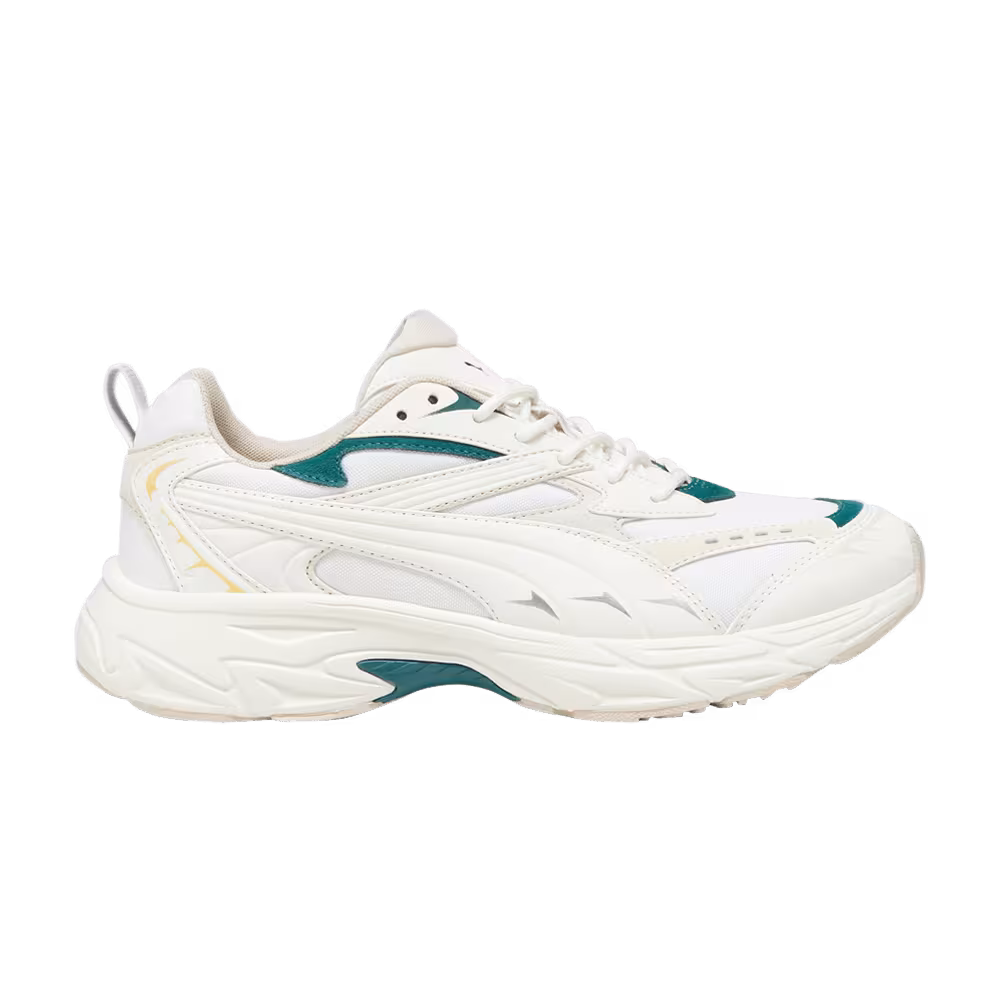 Puma Morphic Varsity Warm White Malachite