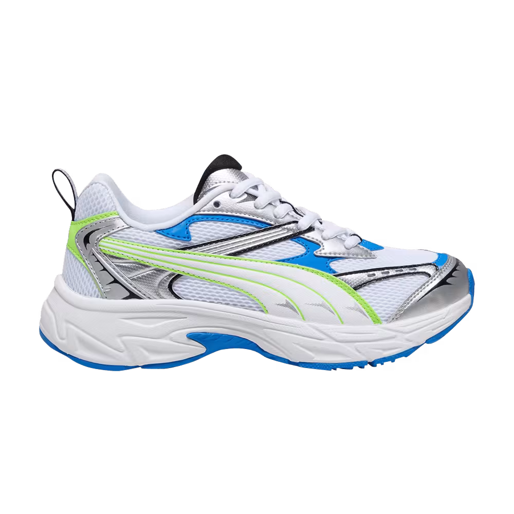 Puma Morphic Big Kid White Ultra Blue