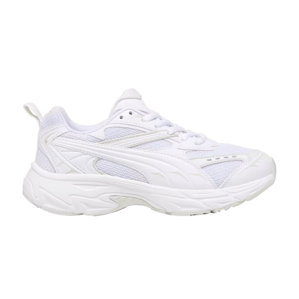 Puma Morphic Base Big Kid White Sedate Grey