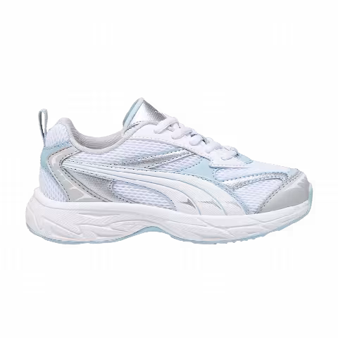 Puma Morphic Little Kid 'White Ash Grey'
