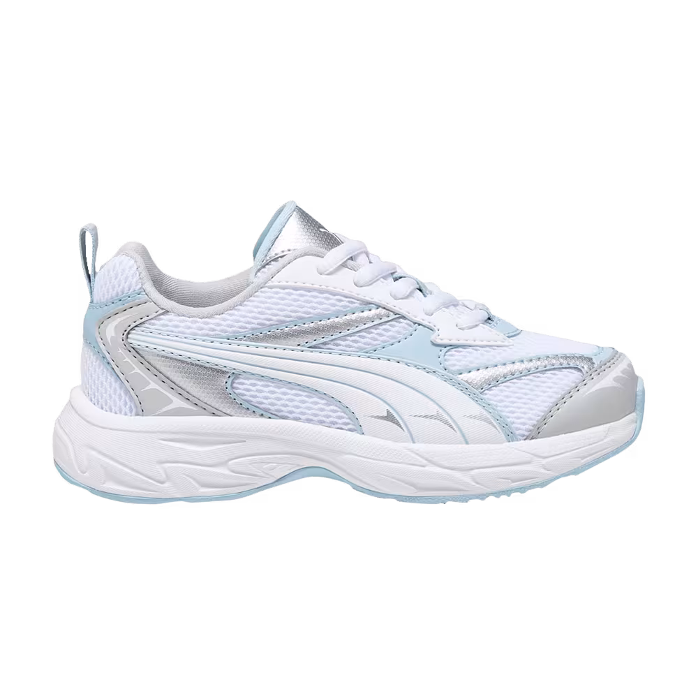 Puma Morphic Little Kid White Ash Grey