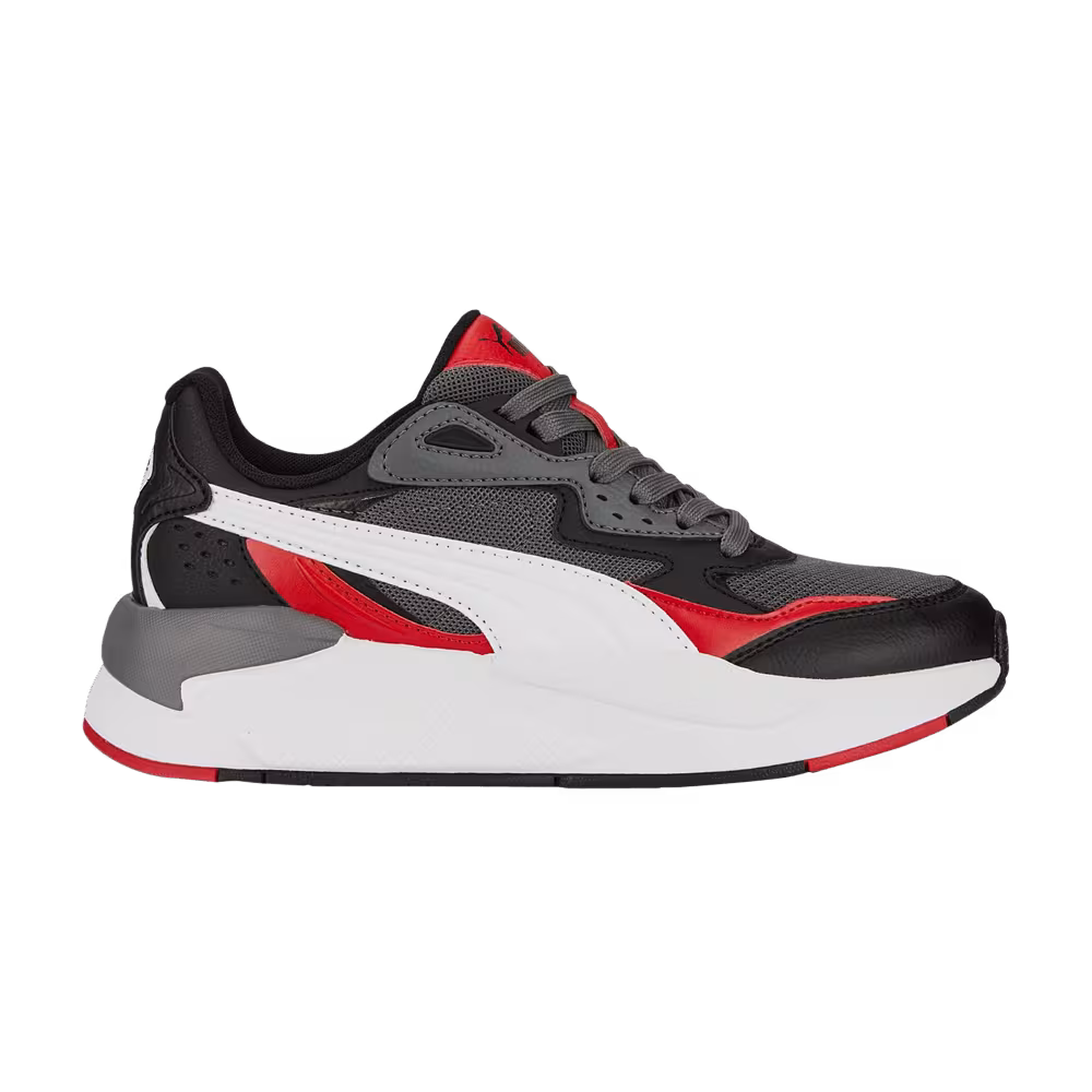 Puma X-Ray Speed Big Kid Cool Dark Grey Red