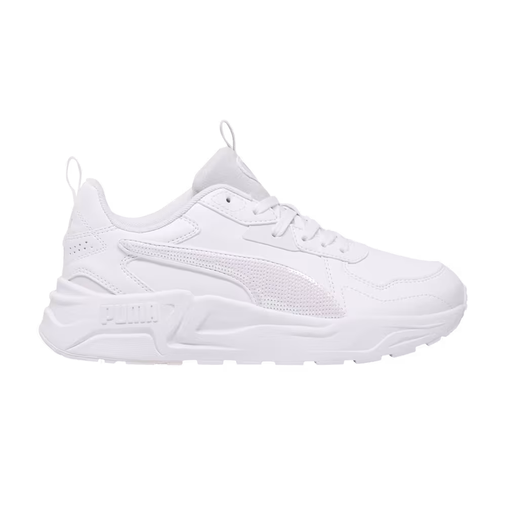Puma Women's Trinity Lite Winter Wonderland - White