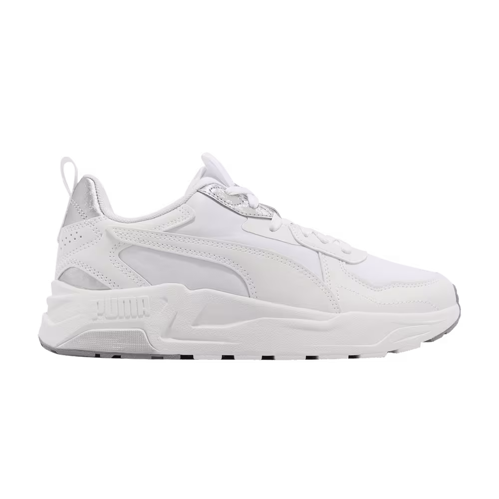 Puma Women's Trinity Lite Metallic - White Silver