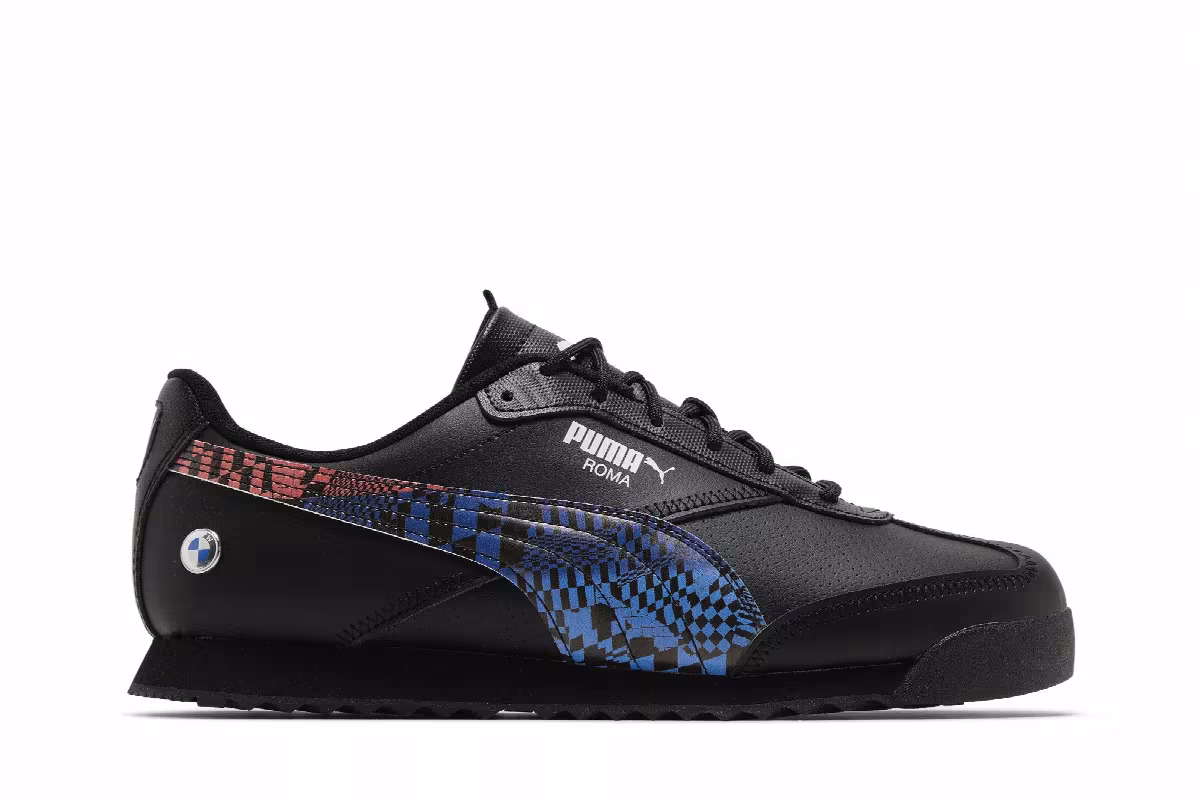 BMW Motorsport x Puma Roma Via Black Cool Cobalt, view 2