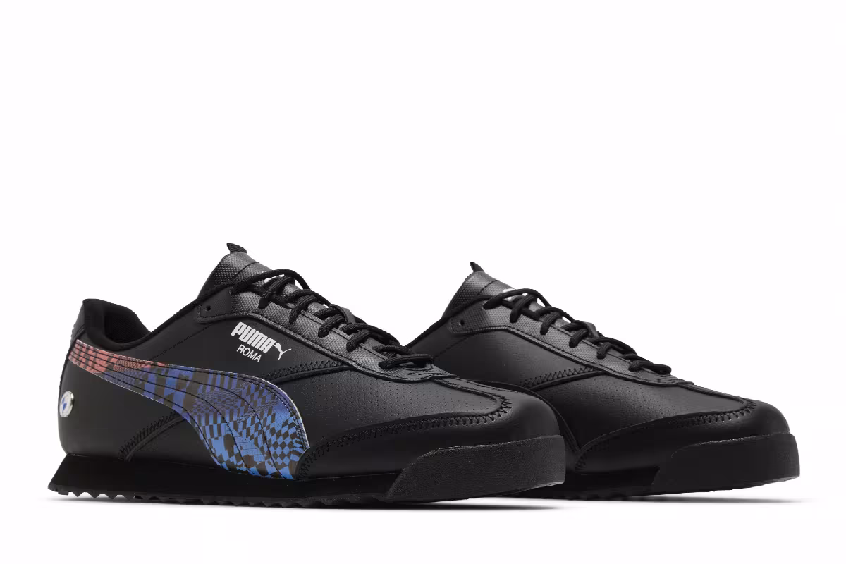 BMW Motorsport x Puma Roma Via Black Cool Cobalt, view 9
