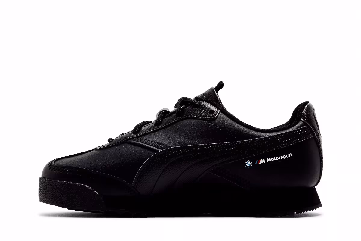 BMW Motorsport x Puma Roma Via Little Kid Black, view 4