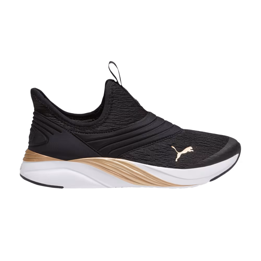 Puma Women's Softride Sophia 2 Slip Metal - Black