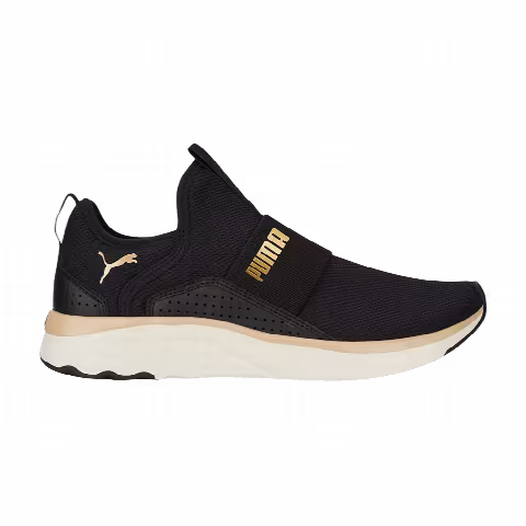Puma Wmns Softride Sophia Slip-on 'Black Gold'