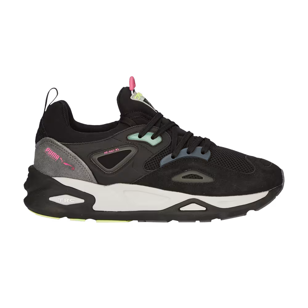 Puma TRC Blaze Black Fast Yellow
