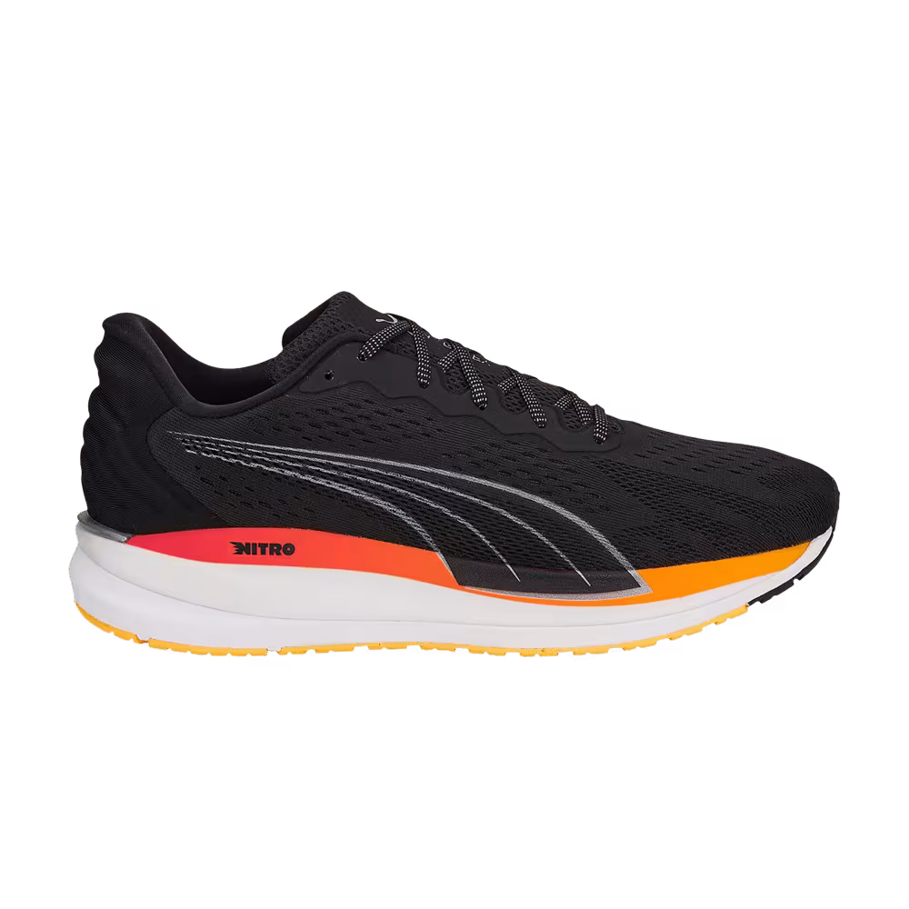 Puma Magnify Nitro Surge Black Sunset Glow