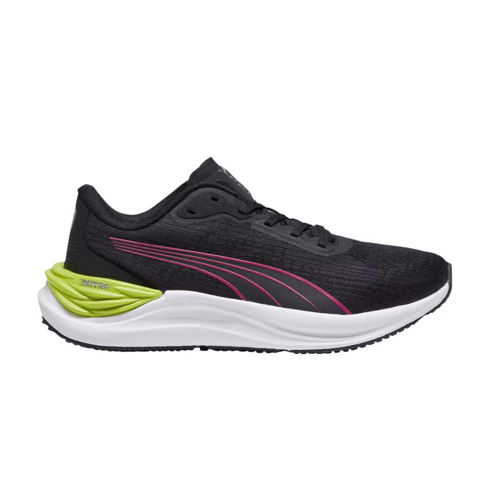 Puma Electrify Nitro 3 Jr Black Pinktastic