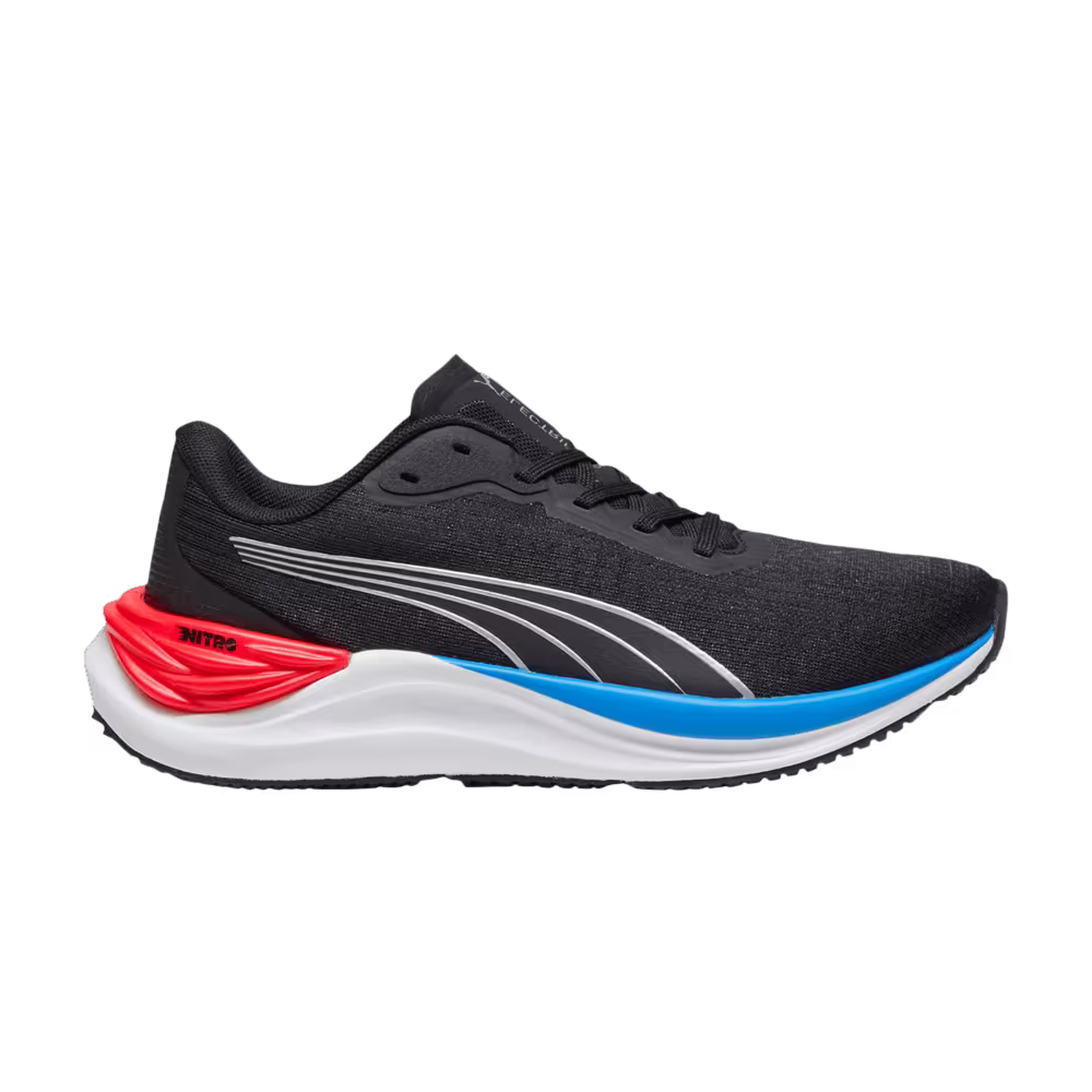 Puma Electrify Nitro 3 Jr Black Ultra Blue