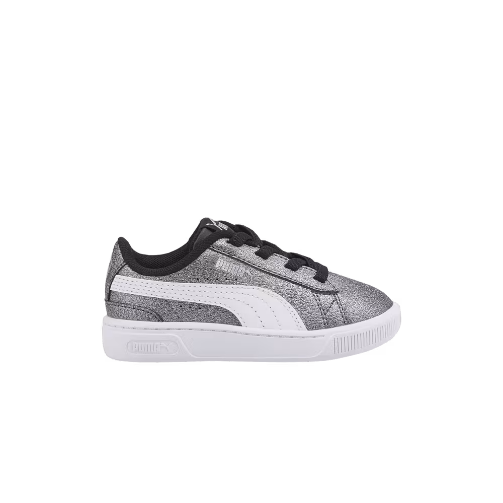Puma Vikky V3 Toddler Glitz - Black Silver