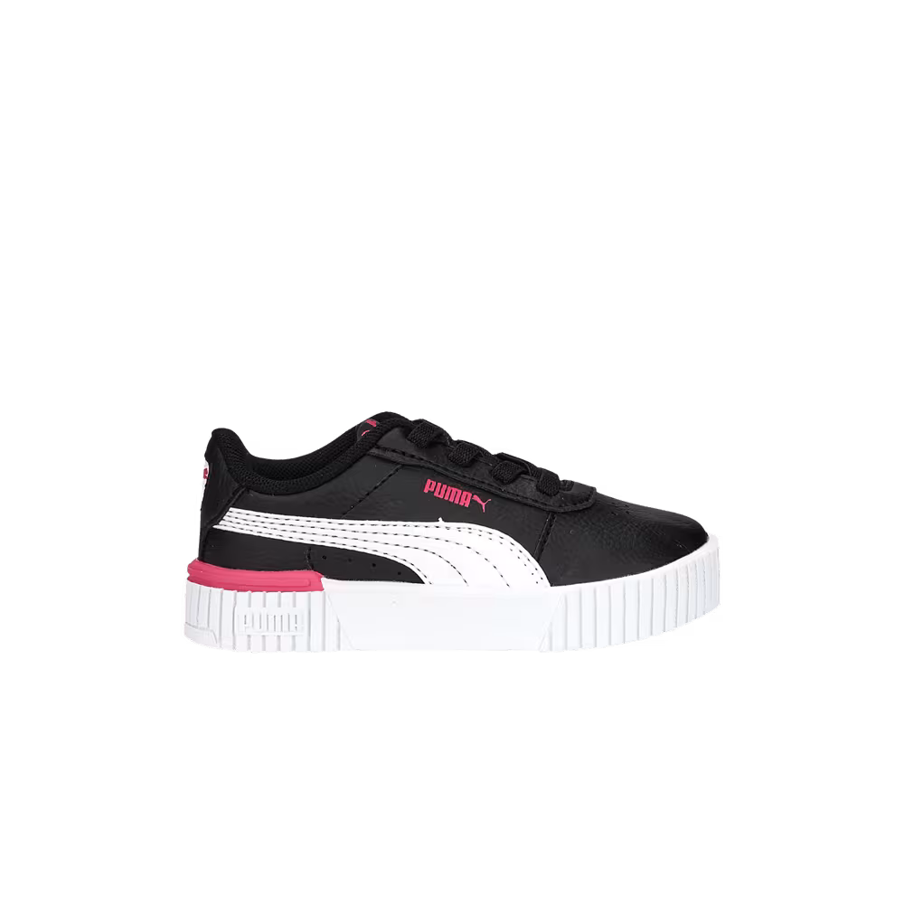 Puma Carina 2.0 Toddler Black Glowing Pink