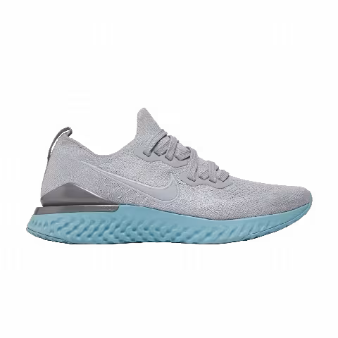 Nike Wmns Epic React Flyknit 2 'Wolf Grey Ocean Bliss'