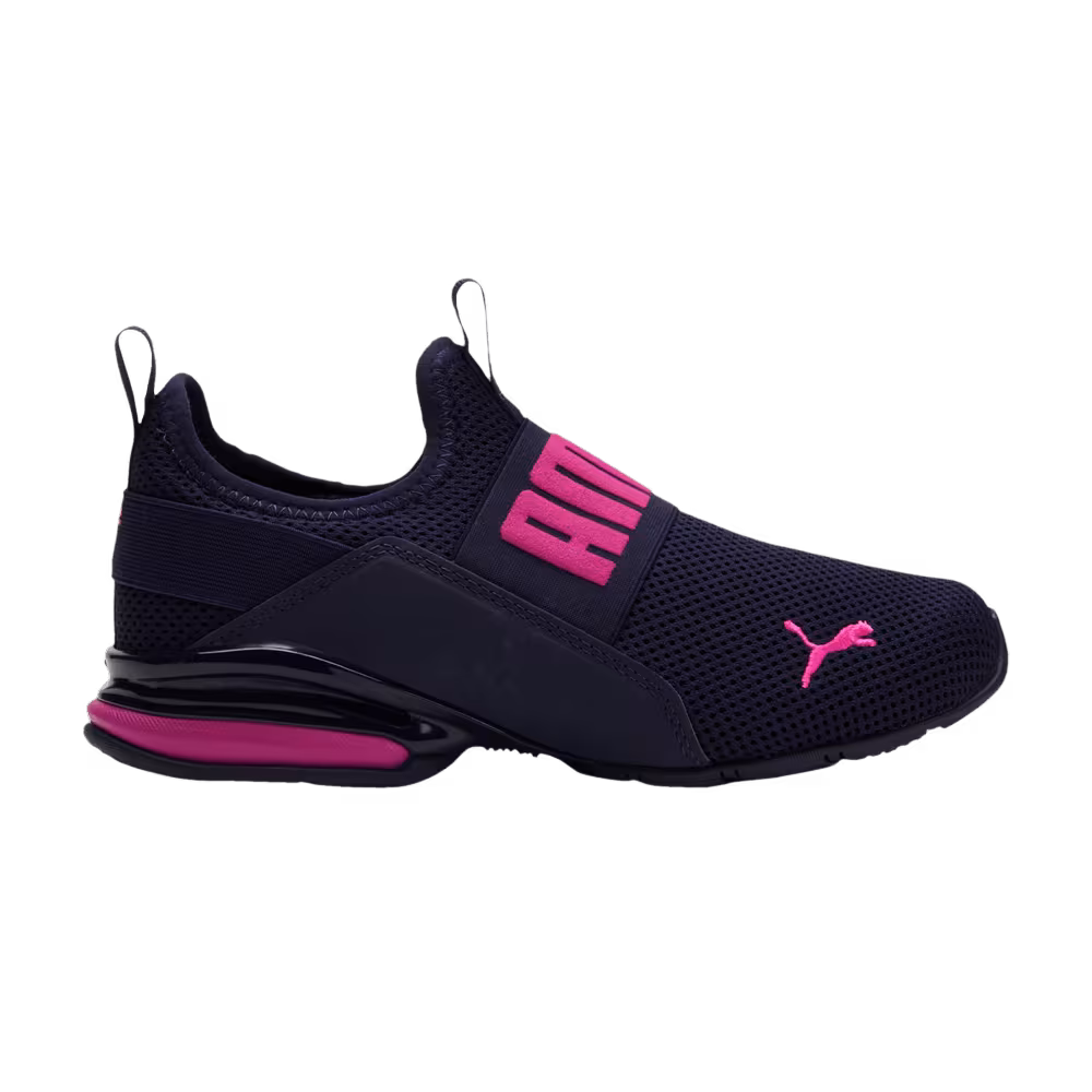 Puma Women's Axelion Slip-On Navy Orchid Shadow