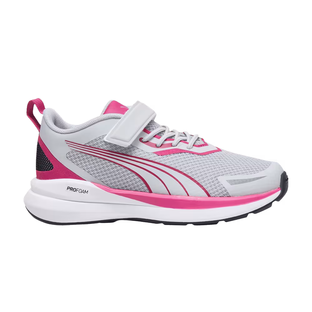 Puma Kruz Little Kid Ash Grey Pinktastic