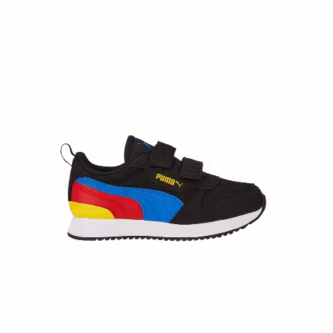 Puma R78 Little Kid 'Black Blue Yellow'