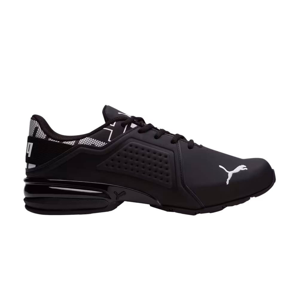 Puma Viz Runner Repeat Wide Black White