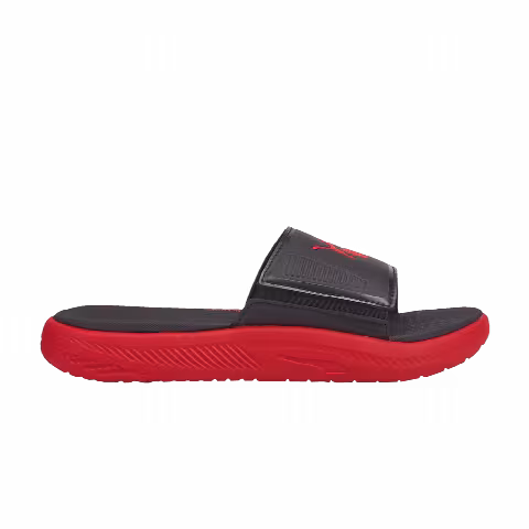 Puma Softride Slide Big Kid 'Black Red'