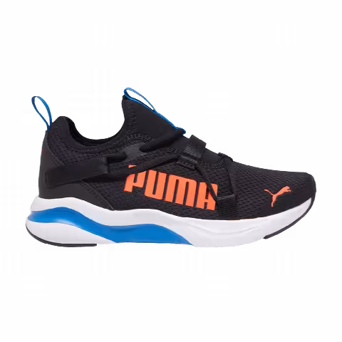 Puma SoftRide Rift Pop Big Kid 'Black Hot Heat'