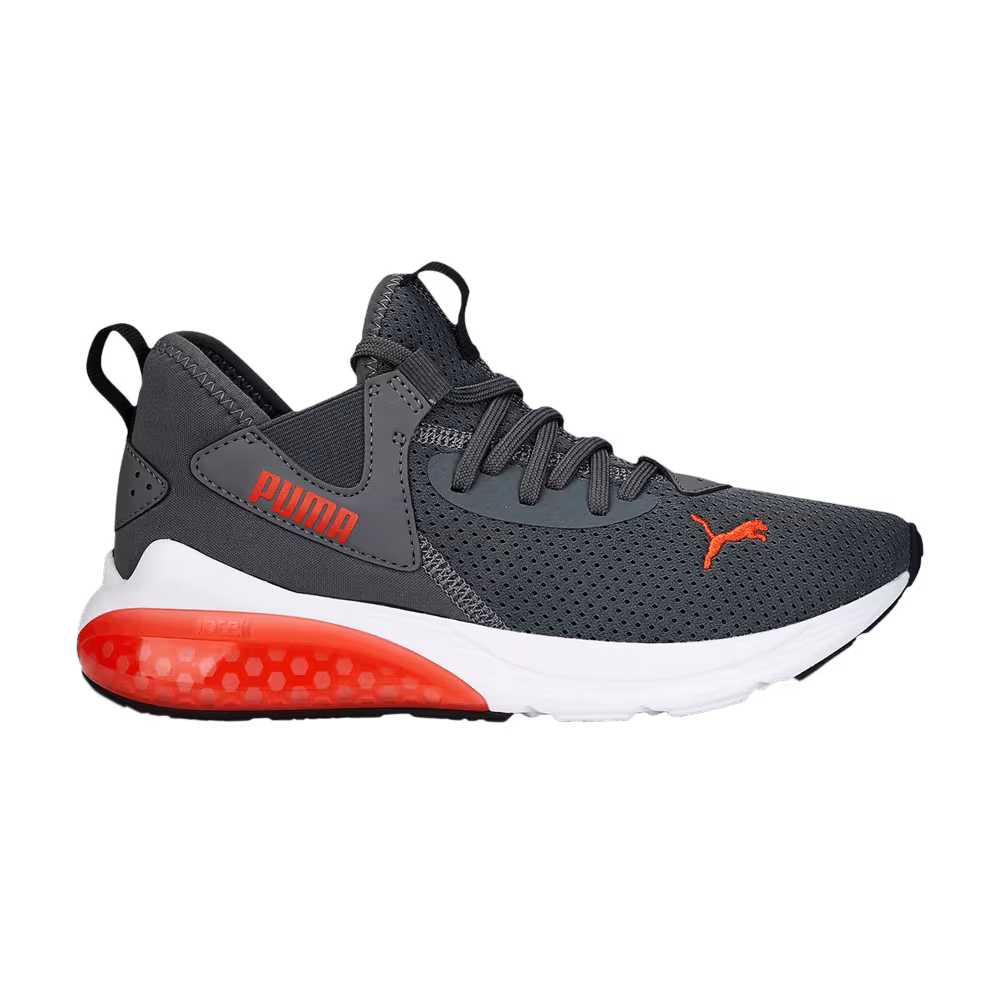Puma Cell Vive Big Kid Dark Grey Orange