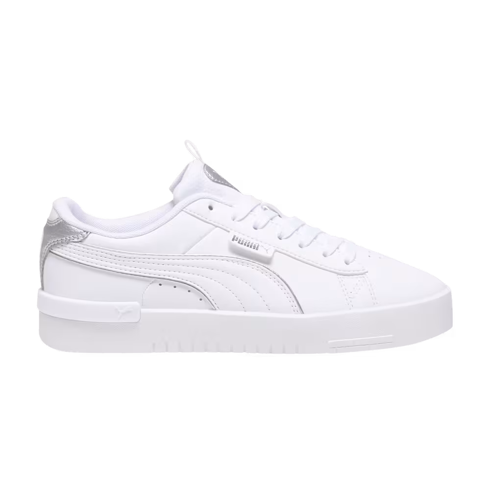 Puma Women's Jada Renew Pop-Up Metallics - White Silver