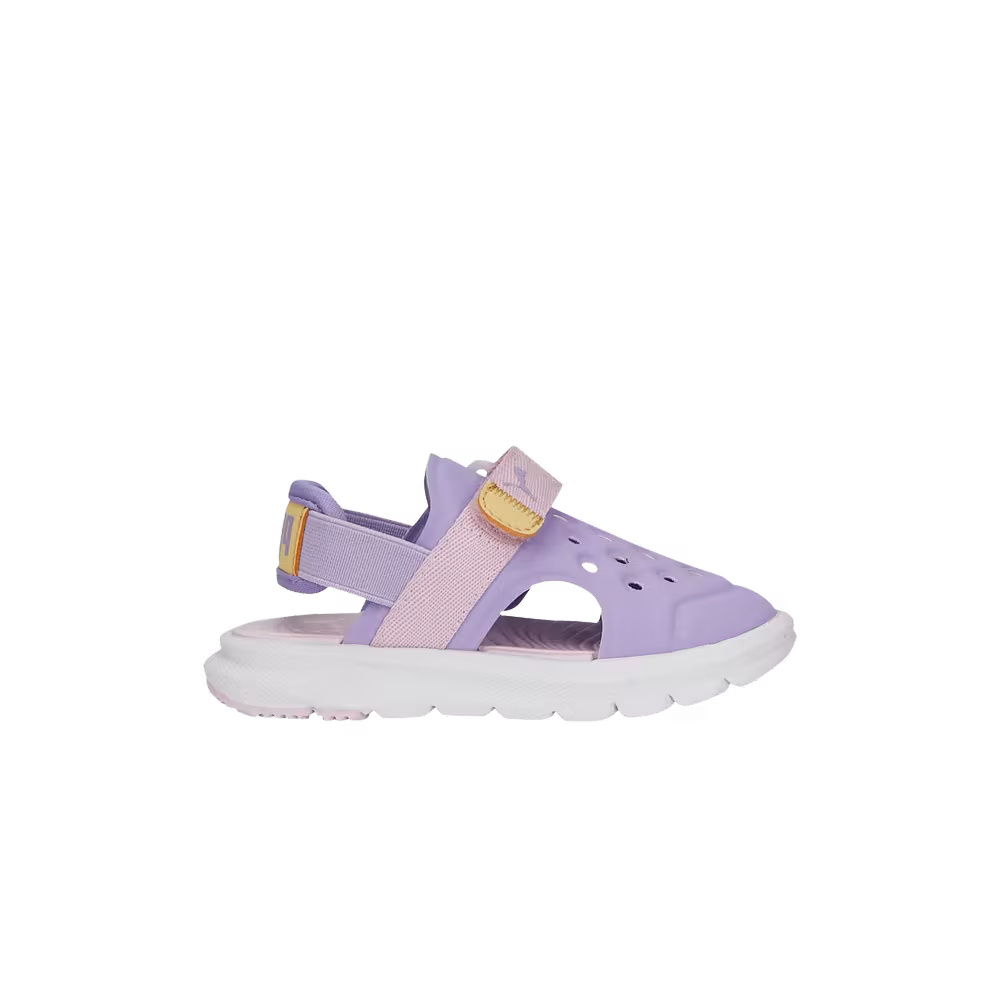 Puma Evolve AC Sandal Infant Vivid Violet Pearl Pink
