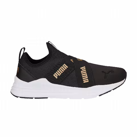 Puma Wired Run Slip-on 'Metallic - Black Gold'