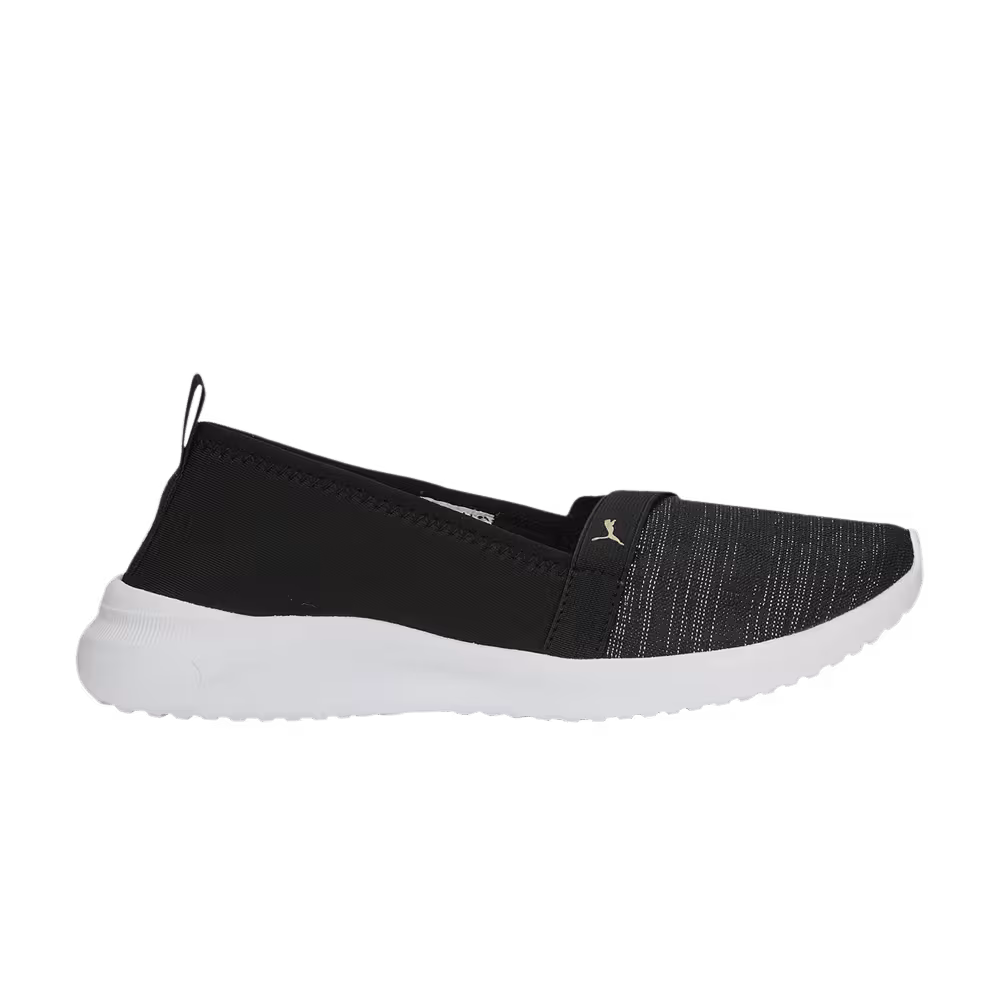 Puma Women's Adelina Space Metallics - Black Gold