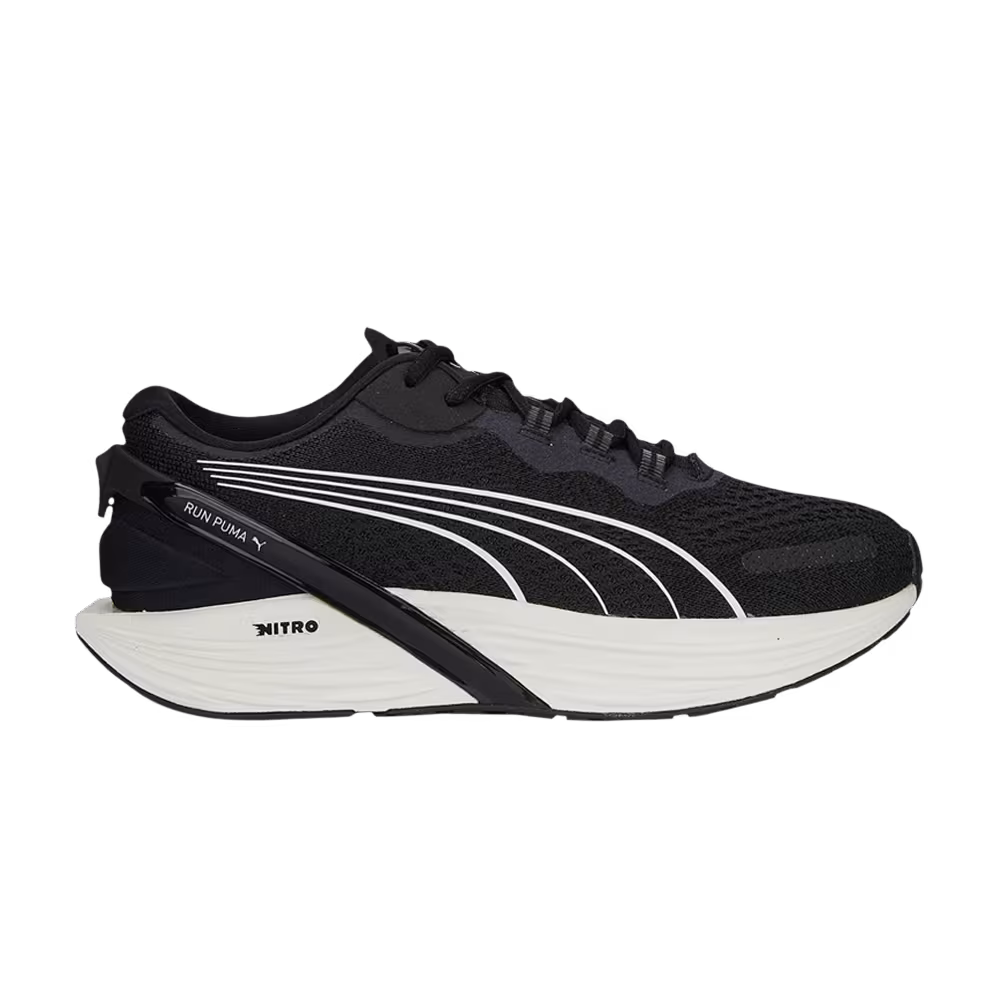 Puma Women's Run XX Nitro Nova Shine - Black White