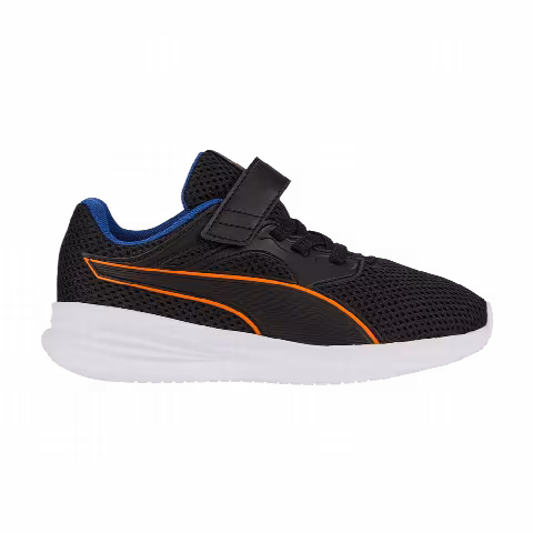 Puma Transport Block AC Little Kid 'Black Rickie Orange'