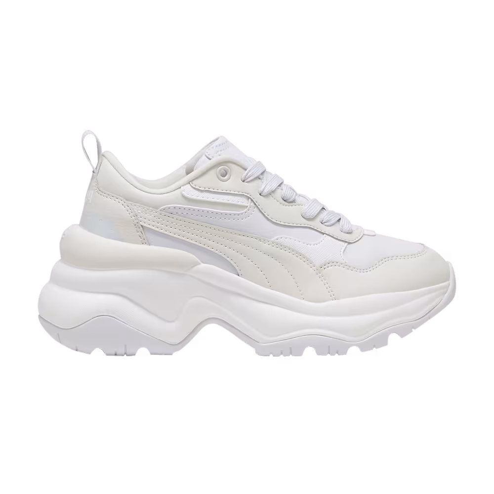 Puma Women's Cilia Wedge Silver Mist Feather Grey