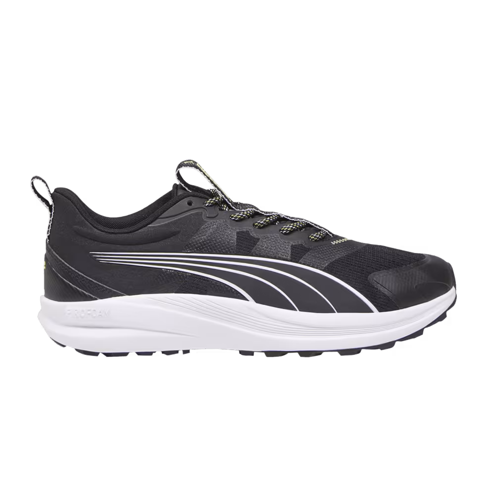 Puma Redeem Pro Trail Black Yellow Blaze