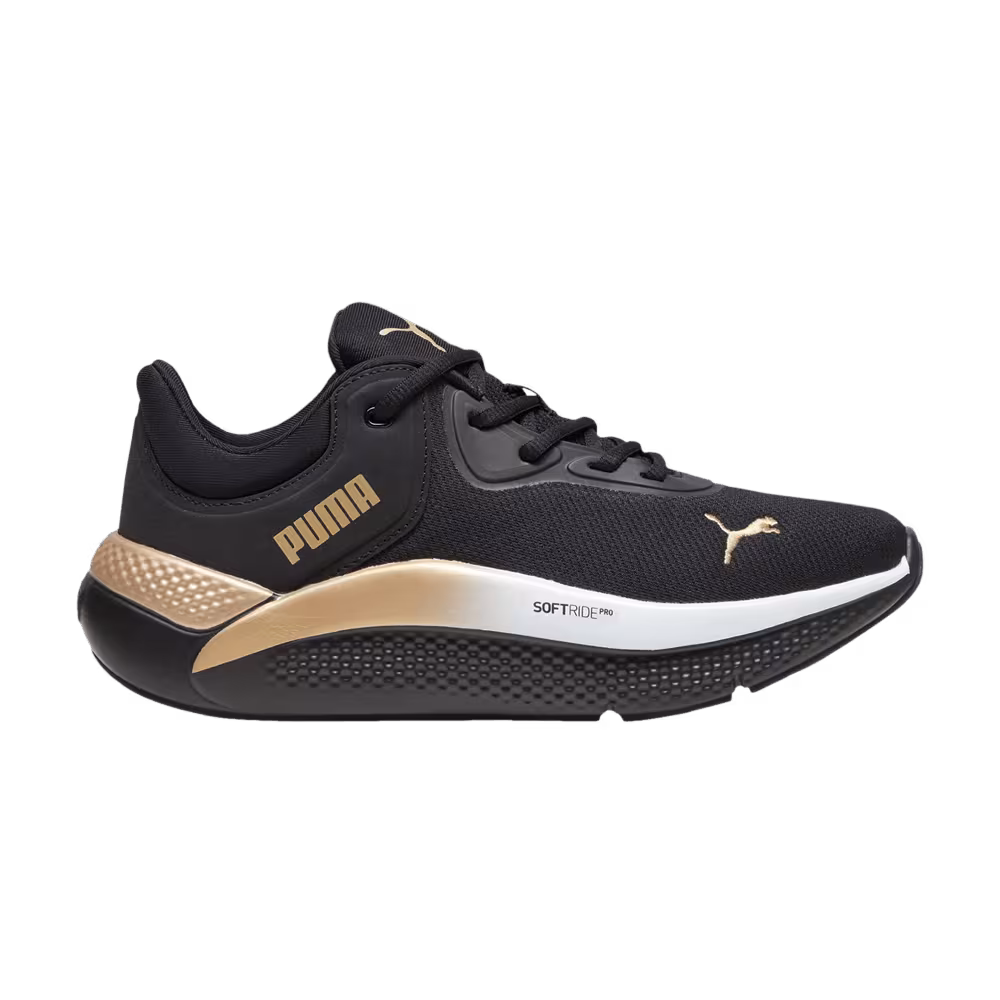 Puma Women's Softride Pro Molten Metal - Black