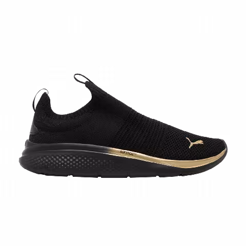 Puma Wmns Softride Pro Echo Slip-On 'Metal - Black Gold'