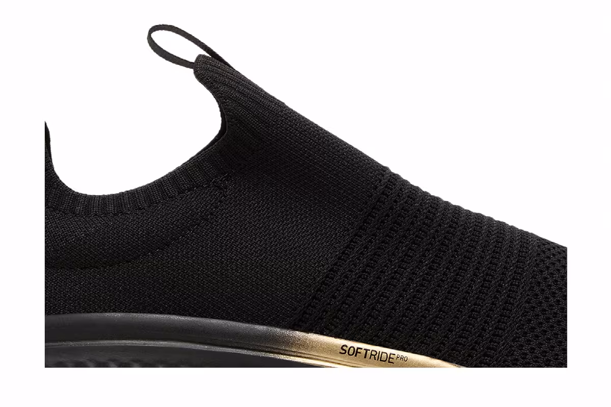 Puma Women's Softride Pro Echo Slip-On Metal - Black Gold, view 3