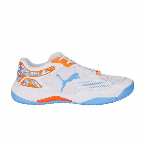 Puma Solarcourt RCT Padel 'White Light Blue Camo'