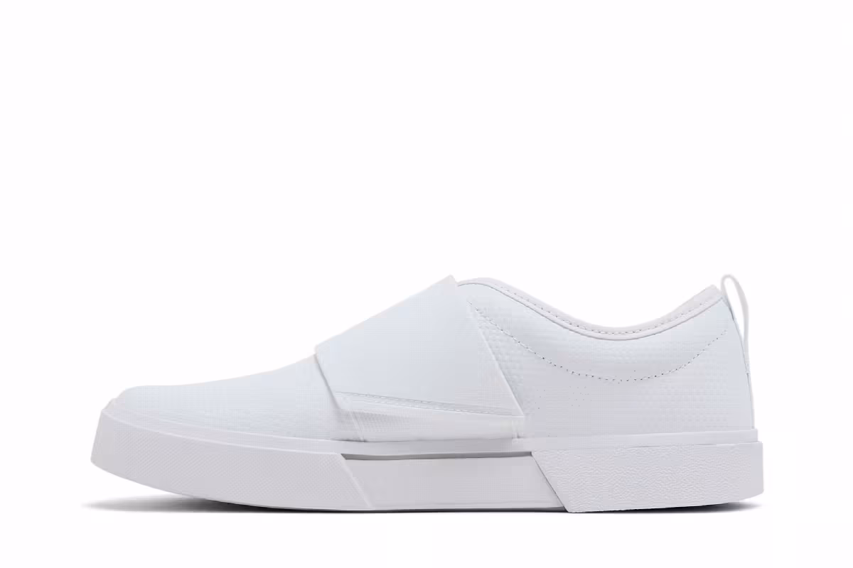 Puma El Rey II Slip-On Perf Leather White Grey Violet, view 4