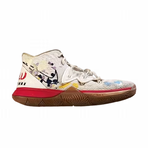 Bandulu x Nike Kyrie 5 BG 'Embroidered Splatters' Sample