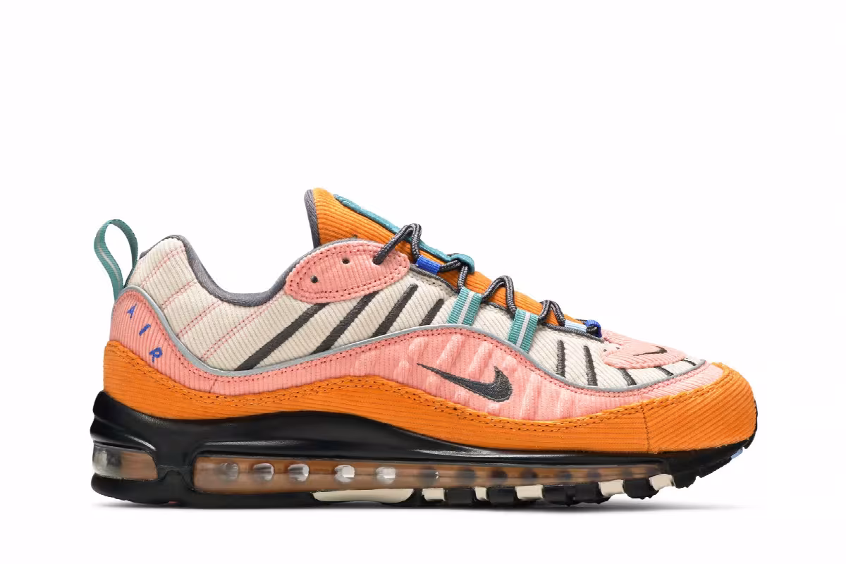 Nike Air Max 98 Corduroy Pack - Orange, view 2