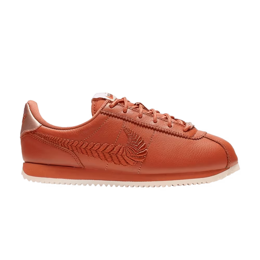 Nike Cortez Basic Premium GS Embroidered - Dusty Peach