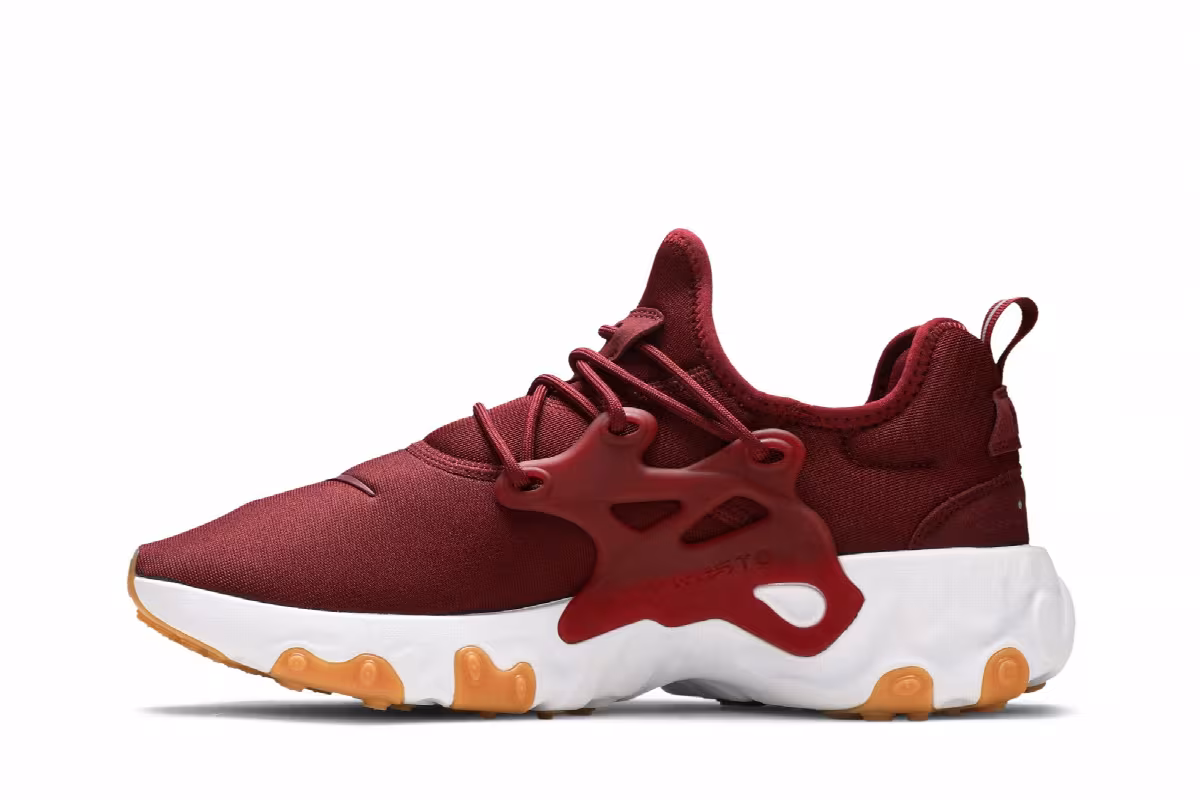 Nike React Presto Team Red, view 4