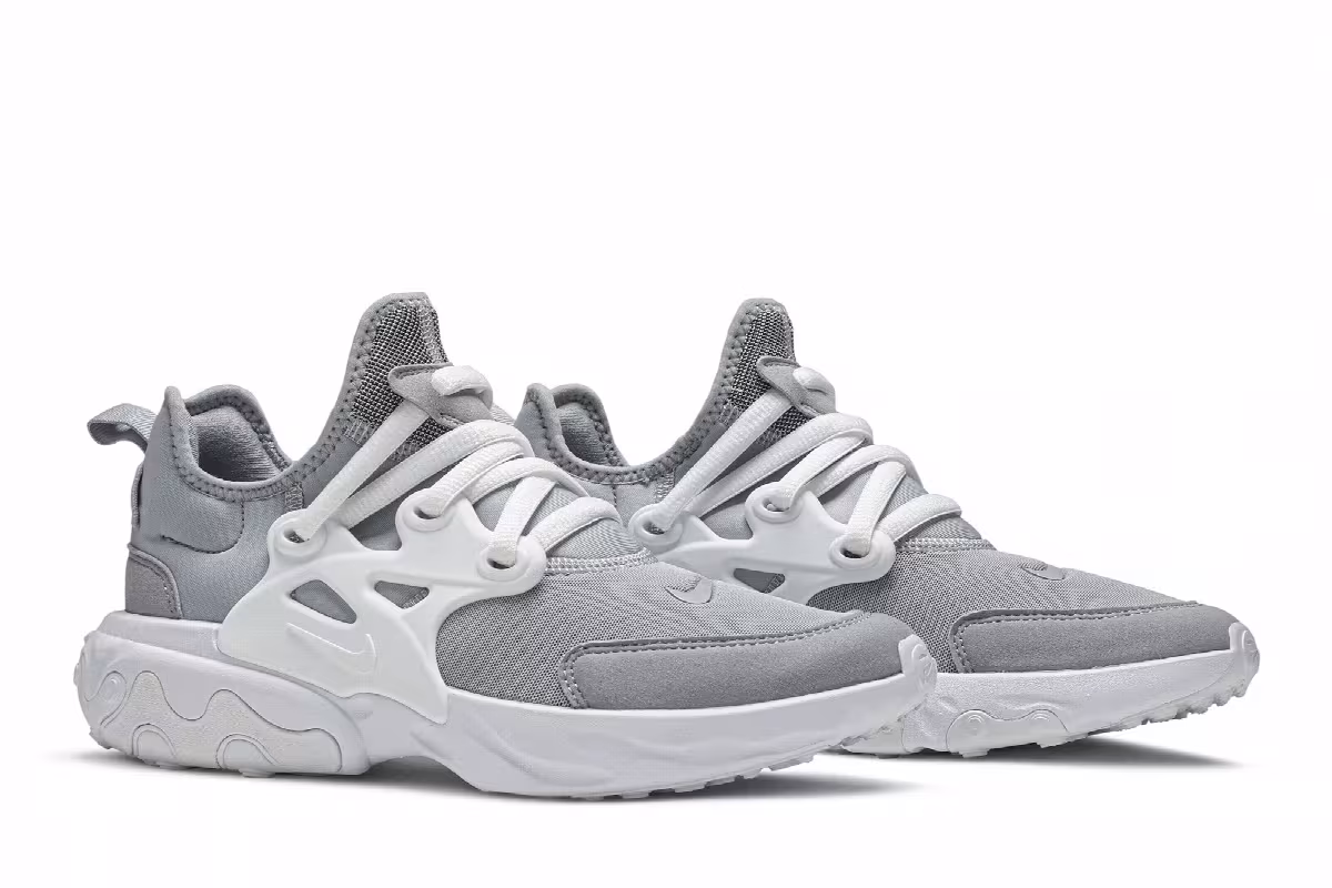 Nike React Presto GS Wolf Grey, view 9