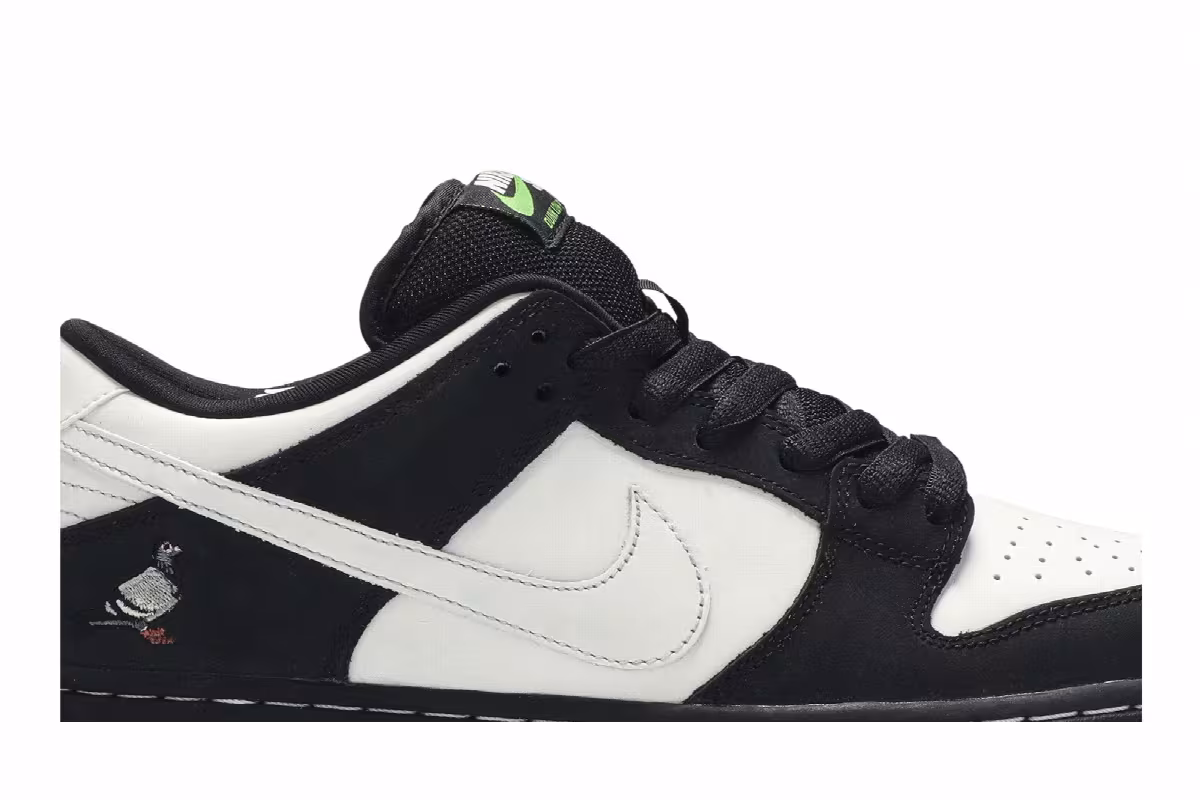 Jeff Staple x Nike Dunk Low Pro SB Panda Pigeon, view 3